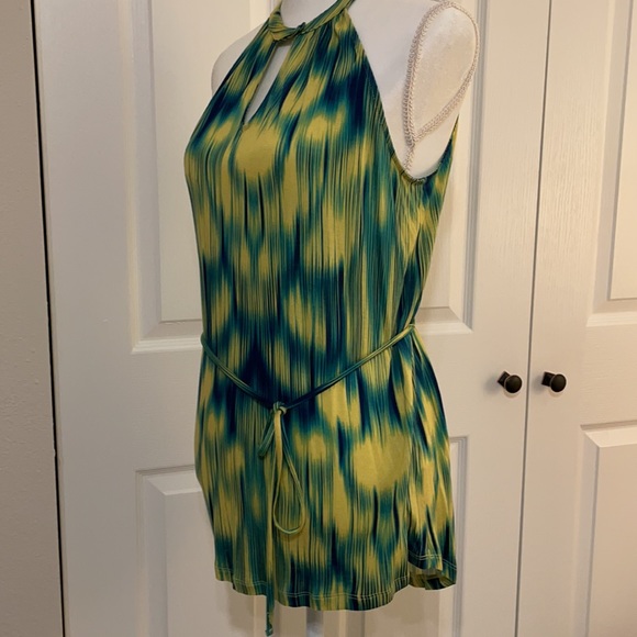 Jennifer Lopez sleeveless summer Blouse Size small - Picture 10 of 12
